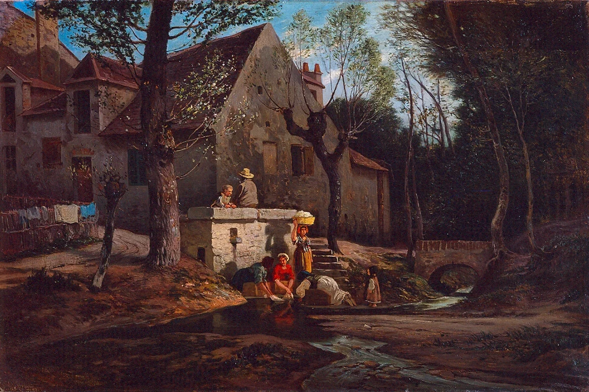 Lavandaie a Bougival - Galleria Nazionale di Parma